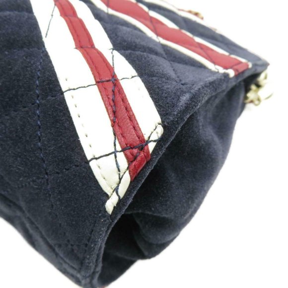 ❌SOLD❌Chanel UK Flag Union Jack Shoulder Navy bag - Picture 9 of 13